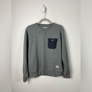 Penfield XL Gray & Navy Pocket Sweatshirt